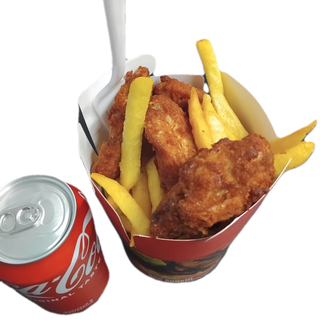 Box de alitas de pollo