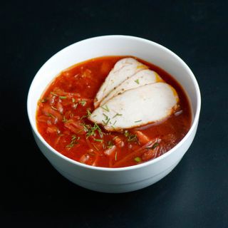 Борщ красный