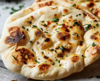 Garlic naan