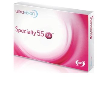 Контактни лещи - ULTRA VISION SPECIALTY 55% AB (1бр)