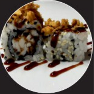 59 Pollo Rebozado Y Cebolla Crujiente Con Salsa Teriyaki (8 Uds.)