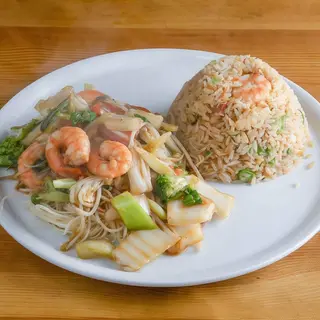 Combinado de Pollo y Langostinos