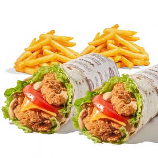 Dúo Wrapper Clásico + Patatas