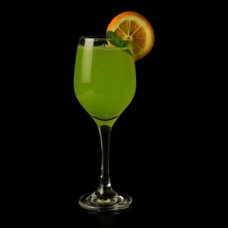 77. Зеленый моктейль