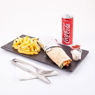 Shawarma Poulet avec Frites