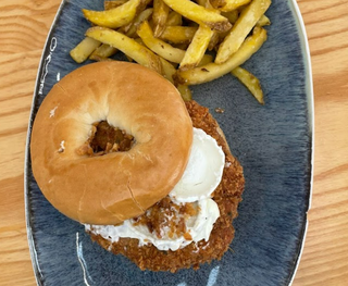 Burger De Pollo Empanado Crujiente (200 G.)