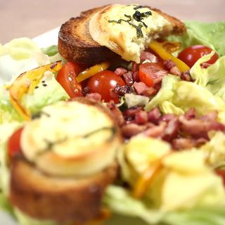 salade chèvre chaud