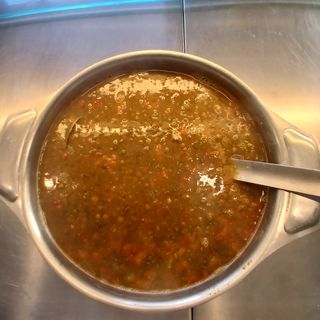 Cocido de lentejas con sacramento 