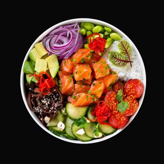 ASIAN SAKE POKE BOWL