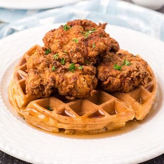 Waffles And Chicken