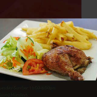 Plato Especial De 1/2 Pollo