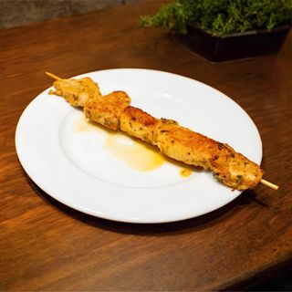 Pincho de pollo en adobo