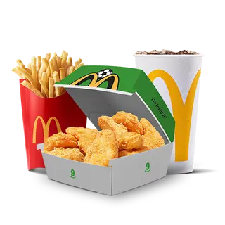 Menu Maxi Best Of™ Chicken McNuggets™ (Boîte de 9 pcs)