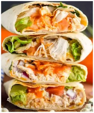 Roasted Chicken Wrap