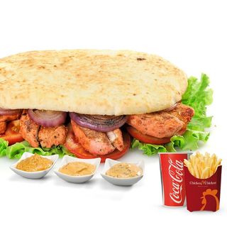 Panino Naan Grill Tikka menù