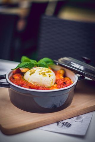 Gnocchi Sorrentina Con Burrata