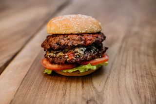 Buffalo Blue Cheeseburger