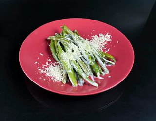 Стручкова квасоля у вершках ( 150 грм )