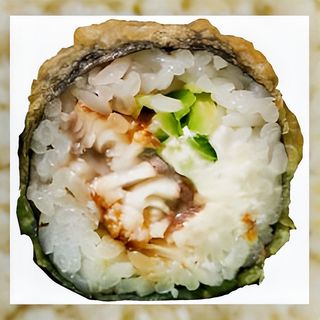 жаренные с угрем