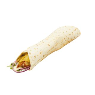 Wrap de Frango (inclui batata frita)