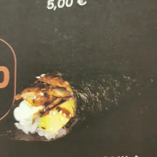 190. Temaki De Anguila (1 Ud.)