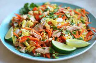 Shredded Chicken with Assorted Vegetable Salad