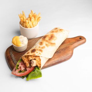 Twister wrap + frites