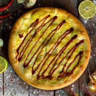 Сырная пицца BBQ