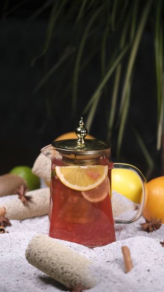 малиновый чай (650 мл.)