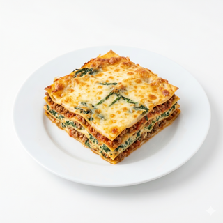 Lasaña De Carne Y Espinacas