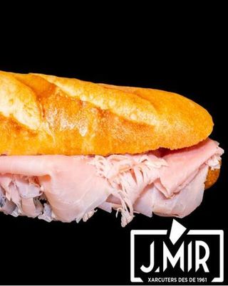 Bocadillo De Pechuga De Pavo Con Aceite De Oliva 