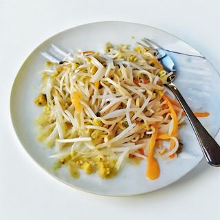 35. Germogli di soia saltati