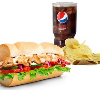 Menu Panino con Pollo allo Spiedo  - 15cm