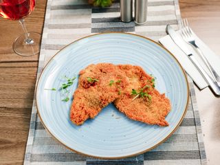 Snitel din piept de pui