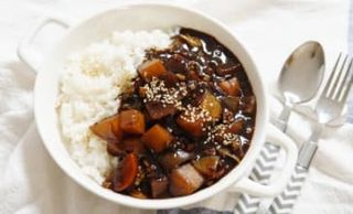 35. Black Soybean Sauce with Rice