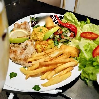 Menu Plat Escalope Grillé