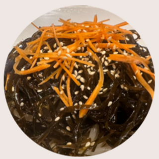 Ensalada de Brotes de Soja con Algas