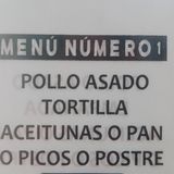 Menú N° 1