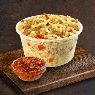 Rice & Beans With Sauce