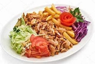 Plato Döner Kebab De Pollo