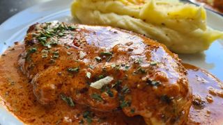 Planche Escalopes fumé sauce barbecue 