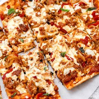 Loaded Italian Sausage Pizza