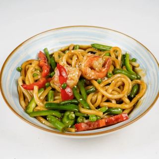 Udon Z Krewetką