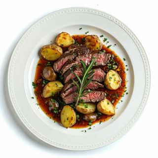 189 Manzo con patate