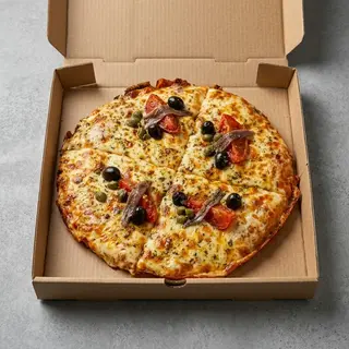 Pizza Canchera Con Anchoas (Entera)
