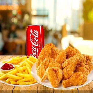 Alitas De Pollo Crujientes (6 Uds.)