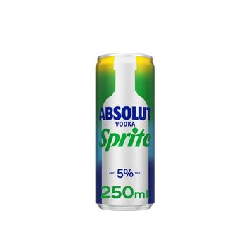Absolut Vodka & Sprite 25 cl SDR
