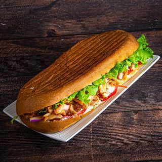 Донер в багете куриный