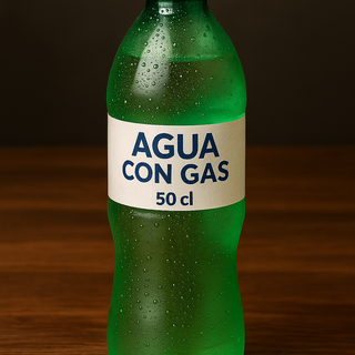Agua Con Gas 50cl.
