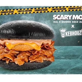 Scary Bacon Burger